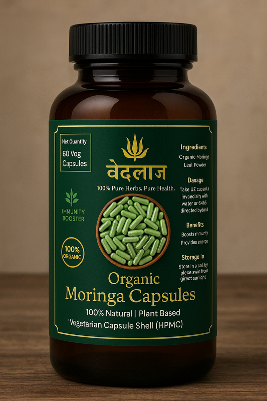 Vedlaj NutriGreen – Organic Moringa Capsules for Vitality & Immunity
