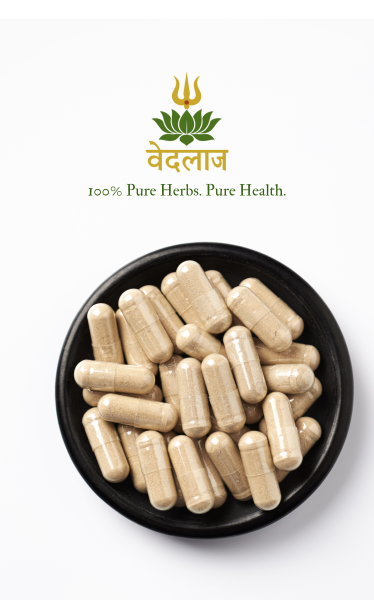 Vedlaj AshwaGain Capsules – Organic Formula for Muscle & Energy